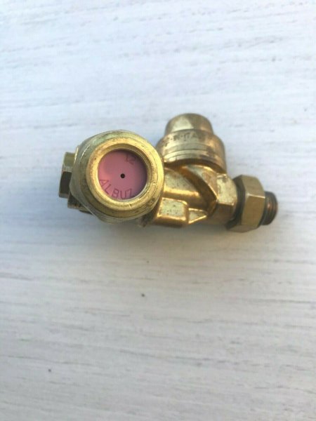 GETTO DOPPIO PER ATOMIZZATORE 1/4 MASCHIO M65 BRAGLIA CON ATR 80 GIALLO