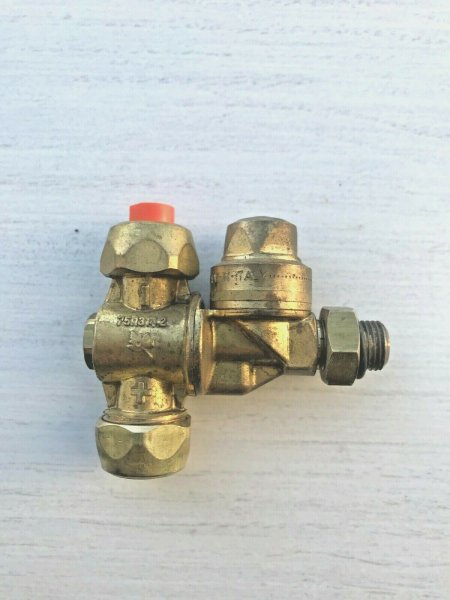 GETTO DOPPIO PER ATOMIZZATORE 1/4 MASCHIO M65 BRAGLIA CON ATR 80 ARANCIO