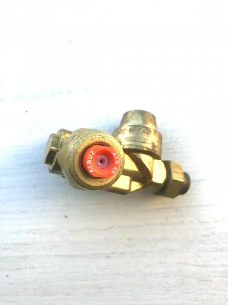 GETTO DOPPIO PER ATOMIZZATORE 1/4 MASCHIO M65 BRAGLIA CON ATR 60 ARANCIO